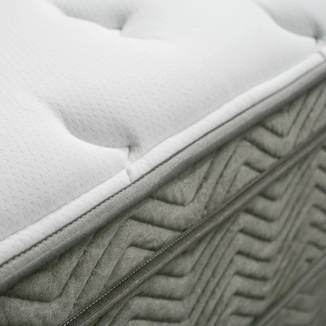 AFTON White/Gray 12" Euro Box Pocket Coil, Full - Image 5