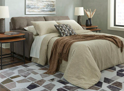 Mahomes 75" Chocolate Sofa - Image 5